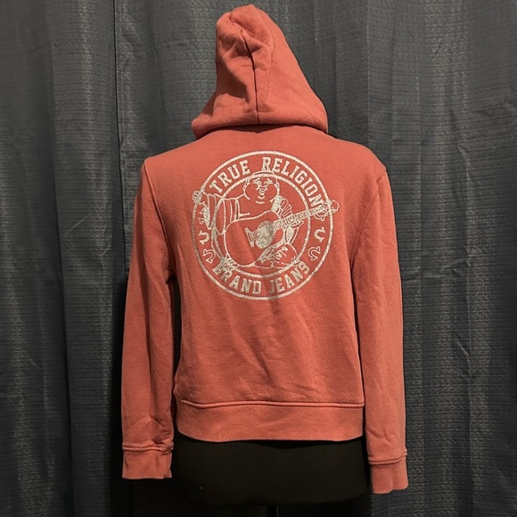 True Religion Pink Zip Hoodie - Picture 3 of 3
